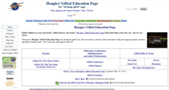 Desktop Screenshot of hoagiesgifted.org